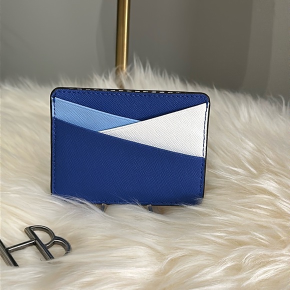 Authentic Henri Bendel Colorblock Cardholder w/4 Card Slots